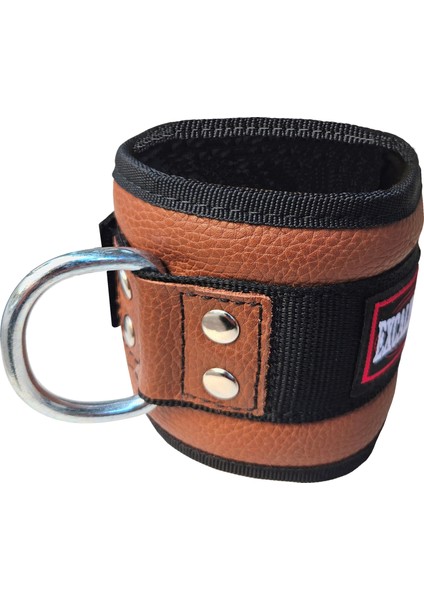 Fitness Hakiki Deri Ayak Bilek Kayışı Taba Tek fiyatları