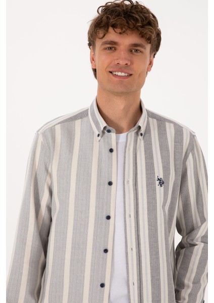 Erkek Lacivert Gömlek Desenli 50316558-VR033 fiyatları