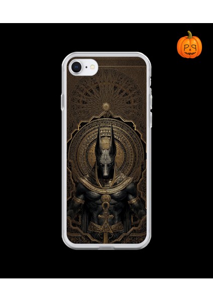 iPhone 6s Plus Uyumlu Şeffaf Kılıf Antik Mısır 1 Tasarımlı