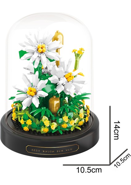 Fanus Blok Çiçek - Papatya 490 Parça modelleri