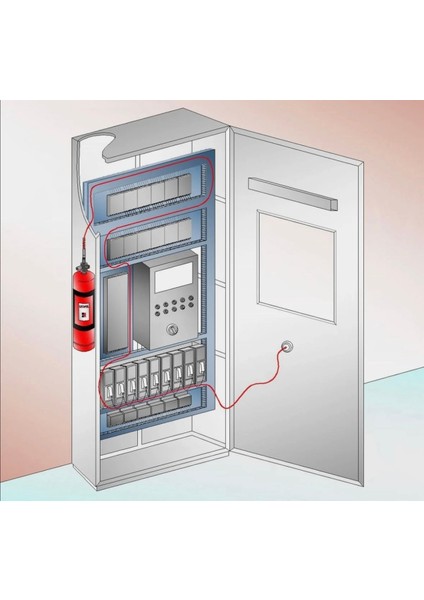 2kg GAZLI Otomatik Söndürme Sistemi 4 Yıl Garantili fiyatları