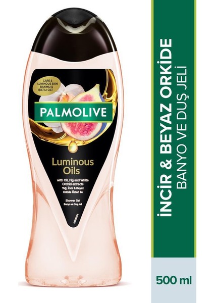 Duş Jeli 500ML Luminious Oils Beyaz Orkide & Incir Yağı