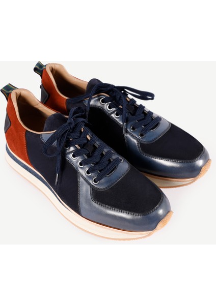 Yumuşak Tabanlı Deri Sneakers