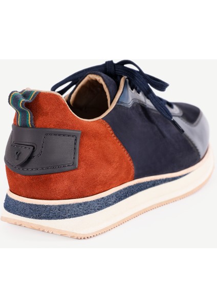 Yumuşak Tabanlı Deri Sneakers