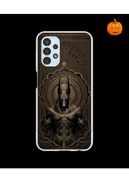 Samsung Galaxy A13 Uyumlu Şeffaf Kılıf Antik Mısır 1 Tasarımlı