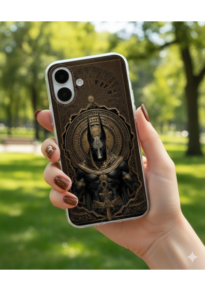 iPhone 7 Uyumlu Şeffaf Kılıf Antik Mısır 1 Tasarımlı indirimleri