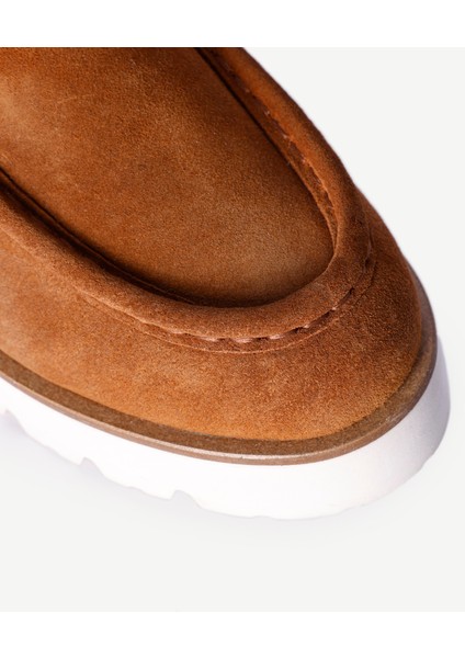 Yumuşak Bağlı Deri Bot