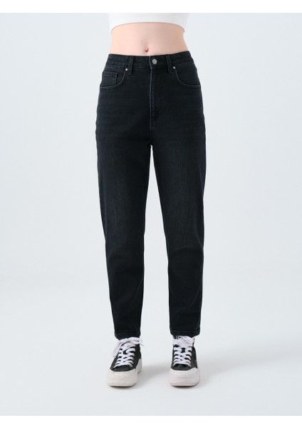 Mom Slim Fit Kadın Pantolon