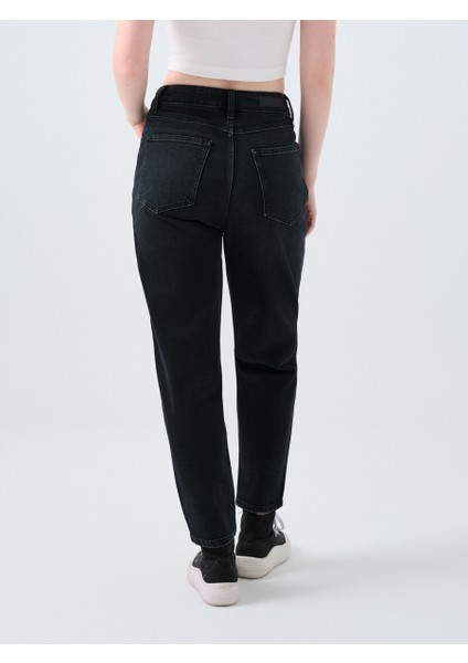 Mom Slim Fit Kadın Pantolon