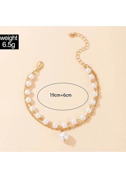 Şıklığınızı Tamamlayacak Zarif Beyaz Inci Bileklik fırsatları