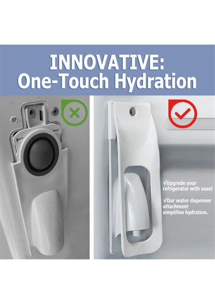 Su Sebili Kolu, Evrensel Buzdolabı Su Sebili Eklentisi Iç Kolu Buzdolabı Su Düğmesi Itici Adaptörü (Yurt Dışından) modelleri