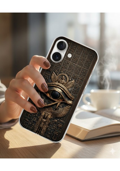 Xiaomi Redmi Note 11S Uyumlu Şeffaf Kılıf Antik Mısır 2 Tasarımlı indirimleri