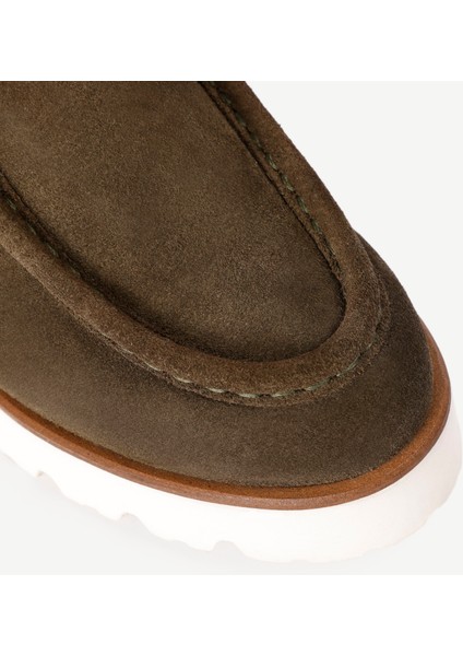 Yumuşak Bağlı Deri Bot