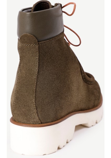 Yumuşak Bağlı Deri Bot