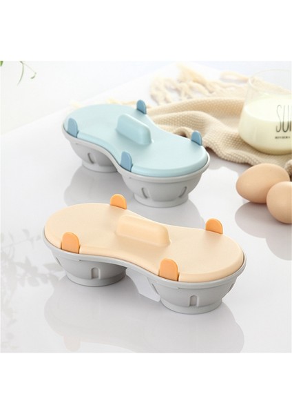 2 Adet Mikrodalga Yumurta Pişirici 2 Bölmeli Silikon Yumurta Pişirici Haşlanmış Yumurta ve Haşlanmış Yumurtalar Için Mutfak Pişirme Yumurta Kapları, B (Yurt Dışından) modelleri