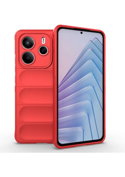 Xiaomi Redmi Note 14 4g Uyumlu Kamera Korumalı Parmak Izi Bırakmayan Yumuşak Silikon Kılıf