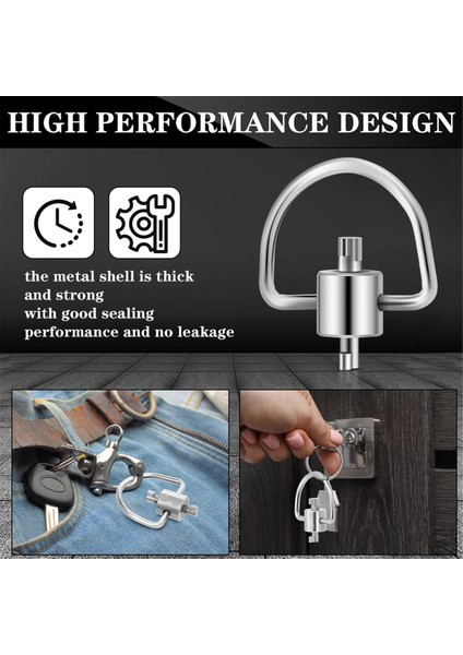 Hvac Kilitli Kapak Anahtarı, Hvac 410A ve R22 Soğutucu Güvenli Kapaklar Için Kilitli Anahtar Kurcalama Çoklu Anahtarı Için Çok Yönlü Araç (Yurt Dışından) fırsatları