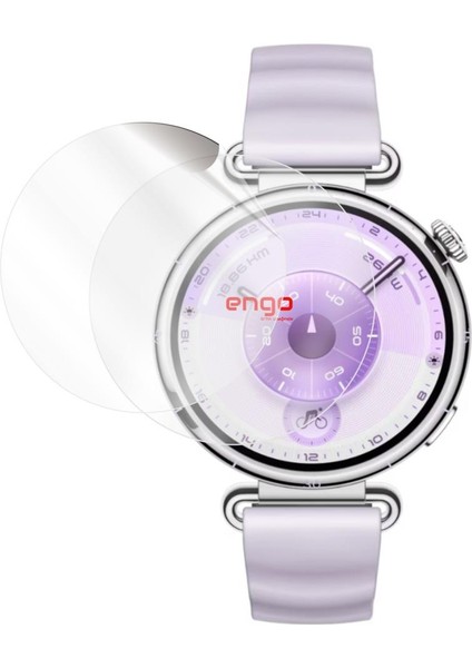 Huawei Watch Gt 6 41MM Ekran Koruyucu Tpu 2'li Şeffaf Film