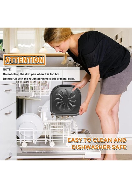 2 Adet Hava Fritözü Damlama Tepsisi, Vortex Hava Fritözü Pro Hava Fritözü Için Hava Fritözü Yedek Parça Aksesuarları, Vortex Hava Fritözü (Yurt Dışından) modelleri