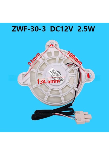Meiling Buzdolabı Zwf-30-3 BCD-430WP9C Için Buzdolabı Buharlaştırıcı Fan Motoru Soğutma Fan Motoru Yedek Parçası Dc 12V (Yurt Dışından) modelleri