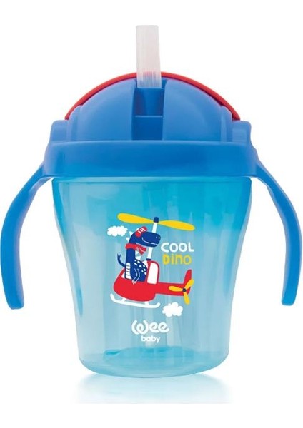 Pipetli Bardak 200 ml 12+ Ay Mavi