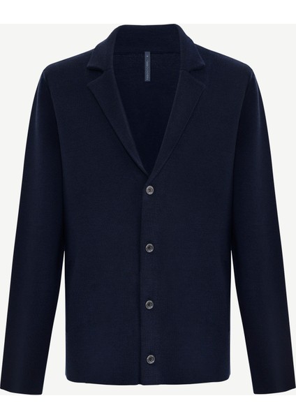 Regular Ceket Yaka Uzun Kol Hırka