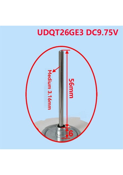 UDQT26GE3 Ge Buzdolabı Için Buharlaştırıcı Fan Motoru DC9.75V Buzdolabı Dondurucu Çift Kapılı Buzdolabı Fan Motoru (Yurt Dışından) fırsatları