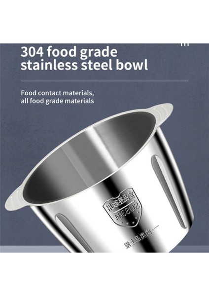 Paslanmaz Çelik Elektrikli Kıyma Makinesi 3l Blender Çok Fonksiyonlu Sebze Doğrayıcı Dilimleyici Ev Öğütücü Ab Fişi (Yurt Dışından) indirimleri