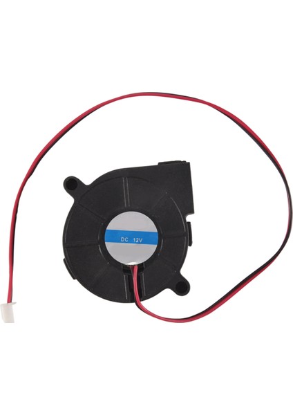 Siyah Fırçasız Dc Soğutma Üfleyici Fan 5015S 12V 0.14A 50MM x 15MM (Yurt Dışından)