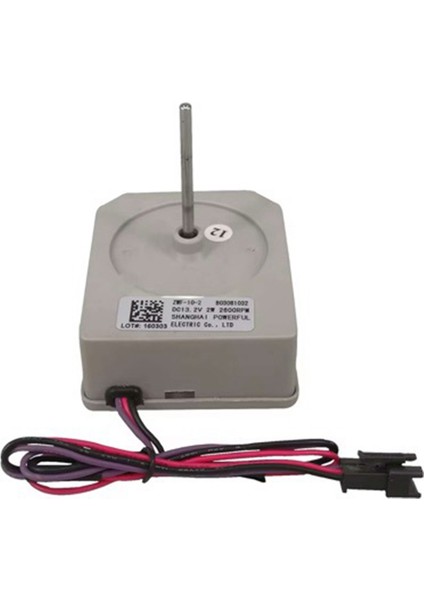 Meiling Çift Kapılı Buzdolabı Için Dc Motor Fanı Zwf-10-2 B03081032 DC13.2V 2W (Yurt Dışından)