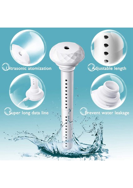 Mini Taşınabilir Nemlendirici Soğuk Sisli Nemlendirici USB Hava Nemlendirici Su Şişesi Olmadan Seyahat Ofis Otel Araba Ev Için (Yurt Dışından) fırsatları