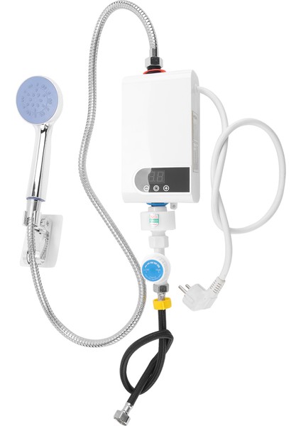 4500W En Yeni Su Isıtıcısı Anında Su Isıtıcısı Tankless Anında Musluk Sıcak Su Vinç LED Dijital Ab Fişi (Yurt Dışından) modelleri