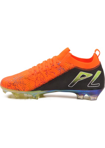 Neon Turuncu Siyah Çoraplı Bağcıklı Erkek Krampon MK-252-153 M fırsatları