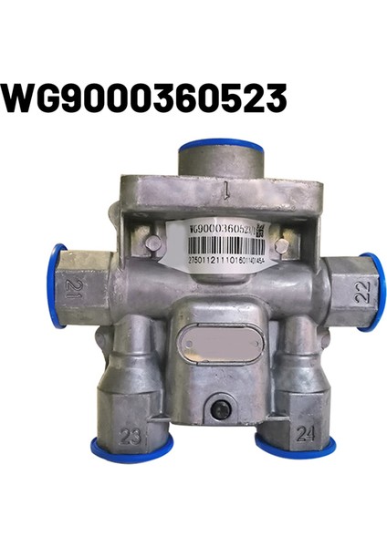 WG9000360523 Ağır Hizmet Tipi Kamyonlar Için Hava Freni Hava Kurutucusu Dört Devre Koruma Valfi Hovo Howo (Yurt Dışından) fırsatları