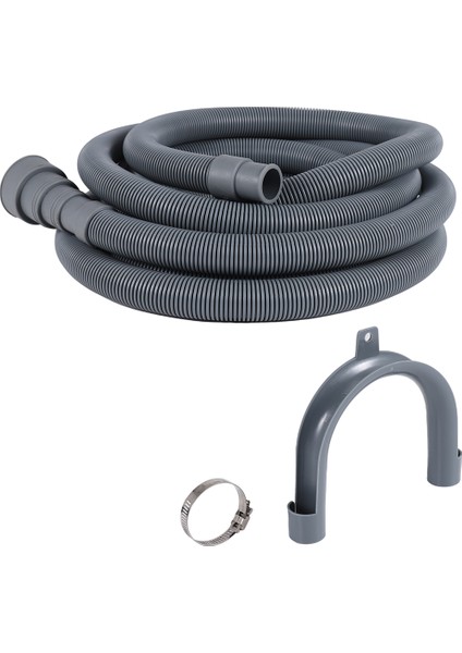 Tahliye Hortumu Uzatma Seti Evrensel Çamaşır Makinesi Hortumu 13 Ft, Braket Hortum Bağlantısı ve Tahliye Hortumları Hortum Kelepçeleri Dahil (Yurt Dışından) fiyatları
