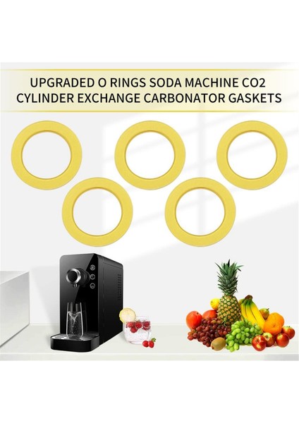 Co2 Tüp Contaları Sodastreams Duo Terra Art Soda Makinesi Contaları Yedek Contalar 5 Adet (Yurt Dışından) fırsatları
