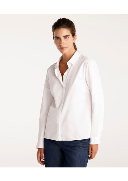 Uzun Kollu Düz Kesim Gömlek