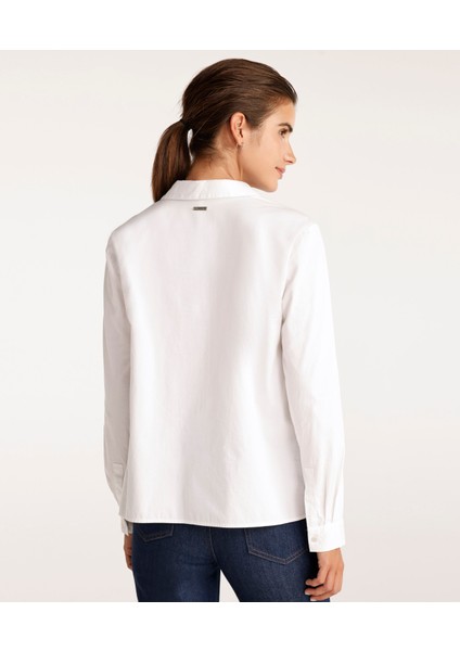 Uzun Kollu Düz Kesim Gömlek