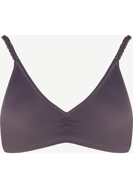 Büzgü Detaylı Bikini Üstü