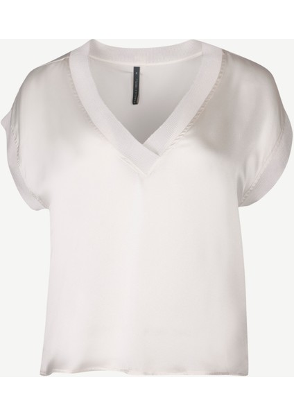 V Yakalı Bluz