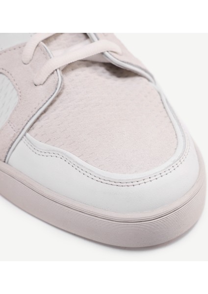 Deri-Süet Detaylı Sneaker