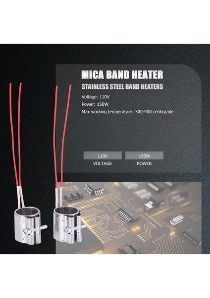 2 Adet/grup Mika Bant Isıtıcı 35X45MM 110V 150W Paslanmaz Çelik Isıtma Elemanları Plastik Enjeksiyon Makinesi Için (Yurt Dışından) fiyatları