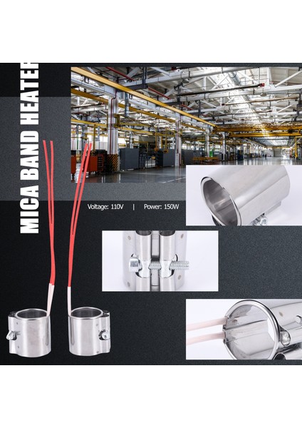 2 Adet/grup Mika Bant Isıtıcı 35X45MM 110V 150W Paslanmaz Çelik Isıtma Elemanları Plastik Enjeksiyon Makinesi Için (Yurt Dışından) indirimleri