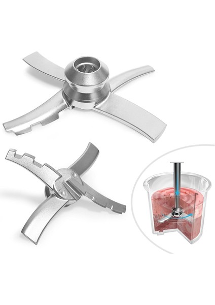 Ninja Creami NC300 Serisi Için 2 Adet Yedek Kürek Bıçağı, NC301, CN305A, CN301CO Gümüş Karıştırma Bıçağı Küreği (Yurt Dışından) fırsatları