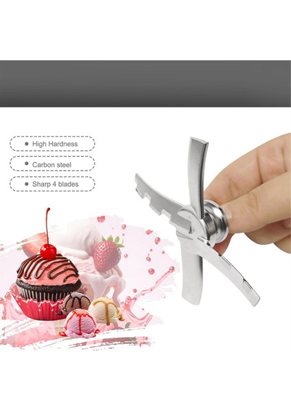 Ninja Creami NC300 Serisi Için 2 Adet Yedek Kürek Bıçağı, NC301, CN305A, CN301CO Gümüş Karıştırma Bıçağı Küreği (Yurt Dışından) indirimleri