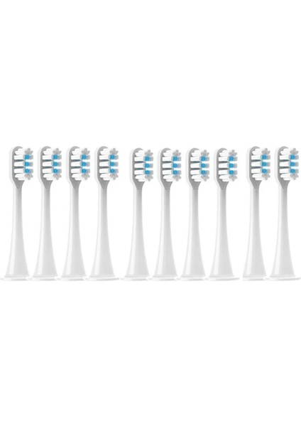 Xiaomi Mijia T300/T500 Elektrikli Diş Fırçası Için Yedek Fırça Başlıkları, Yumuşak Kıllı Başlıklar, Kapaklı ve Mühürlü Paket (Yurt Dışından)