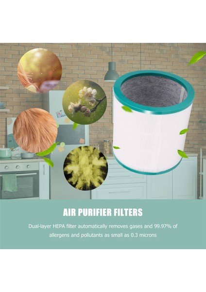 Dyson Tower Hava Temizleyici TP00/03/02/AM11/BP01 Modelleriyle Uyumlu Hava Temizleyici Filtreleri (Yurt Dışından) fiyatları