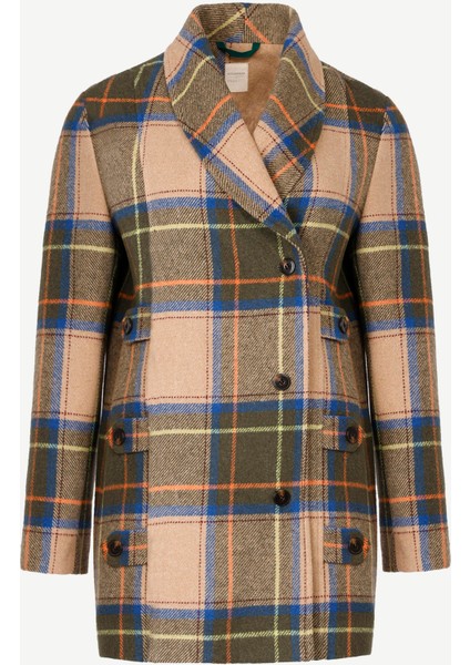 Düğme Detaylı Palto