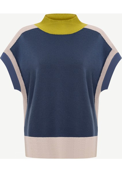 Regular Yarım Balıkçı Yaka Yelek