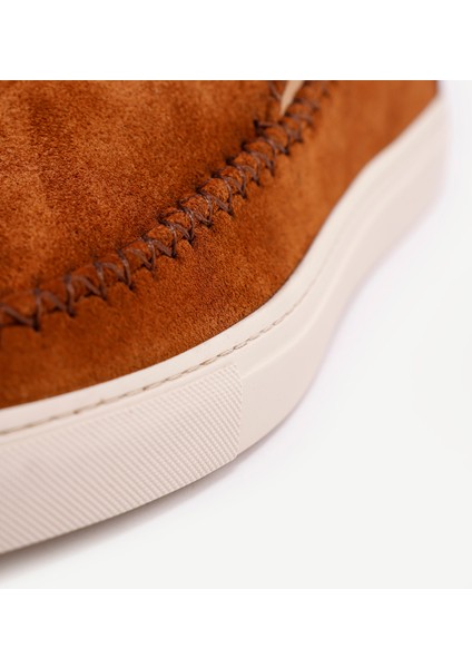 Saraç Detaylı Deri Loafer